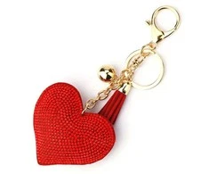 Raktų , rankinės pakabukas , Heart