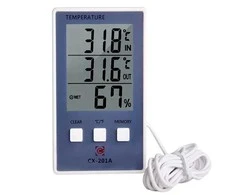 Skaitmeninis vidaus ir lauko termometras Meteo stotelė , CX201A