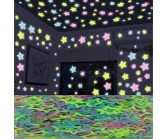 Tamsoje šviečiančios žvaigždės 100 vnt.