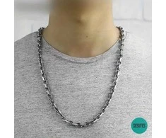 Titano plieno grandinėlė , TIT , 7 mm pločio, 60 ​​cm ilgio