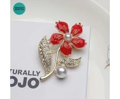 Unikalaus dizaino sagė , Flower and pearl