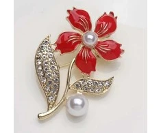 Unikalaus dizaino sagė , Flower and pearl