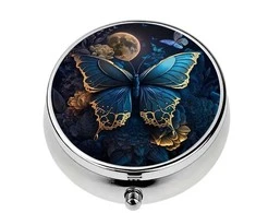 Vaistų dėžutė su trimis skyreliais , Butterfly 1 vnt.
