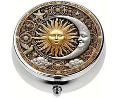Vaistų dėžutė su trimis skyreliais , Mandala1 vnt.