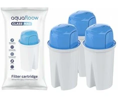 Aquafloow ClassMag vandens filtras su Magniu, skirtas Brita Dafi Classic ąsočiams, 3vnt