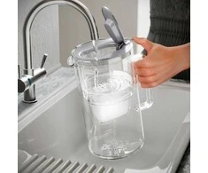 Aquaphor Glass, stiklinis 2,5 l filtravimo ąsotis su Maxfor+ Mg kasete, juodas
