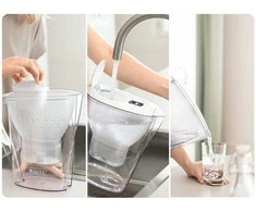 Filtravimo indas BRITA MARELLA 2.4 l, 3x MXpro filtrai, pilkas