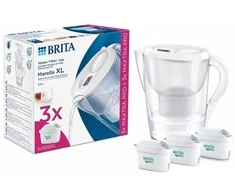 Vandens filtravimo ąsotis BRITA Marella XL 3.5l, + 3 vandens filtravimo filtrai Maxtra Pro