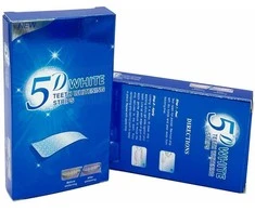 Dantų balinimo juostelės 5D Whitening, 14 vnt.