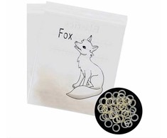 Ortodontiniai elastikai Fox Soft, 3 x 100vnt
