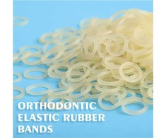 Ortodontiniai elastikai Fox Soft, 3 x 100vnt