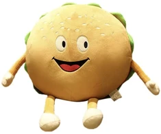 Pliušinis žaislas HappyJoe Mėsainis, 30 cm