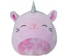 Pliušinis žaislas HappyJoe Squishmallows, violetinis vienaragis, 20cm