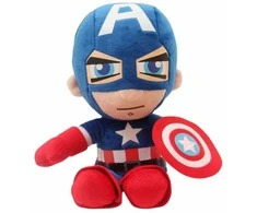 Pliušinis žaislas HappyJoe Superherojus, Captain America, 27cm