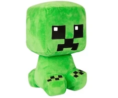 Pliušinis žaislas Minecraft, žalias, 25 cm.