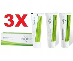 Remineralizuojanti dantų pasta ApaCare, 3x75ml