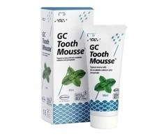 Remineralizuojantis dantų kremas be fluoro, mėtų skonio GC Tooth Mousse Recaldent, 35 ml