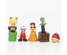 Veiksmo figūrėlės Kawaii Bowser Anime, 48 vnt.