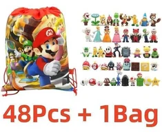 Veiksmo figūrėlės Kawaii Bowser Anime, 48 vnt.