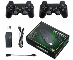20000+ žaidimų 4K belaidė retro žaidimų konsolė, „Plug and Play“ vaizdo žaidimų lazdelė su 2,4G belaidžiu laidu