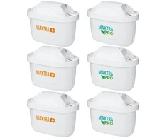 3x "BRITA Maxtra+ Hard Vanduo Expert" filtras (geltonas) + 3x "Brita Maxtra" 1 vnt. filtras. (Pure Performance)