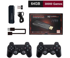 58000 žaidimų 256G GD10 Pro GD20 vaizdo žaidimų konsolė 2.4G dvigubas belaidis valdiklis Game Stick 4K 30000 žaidimai 64GB 128GB retro žaidimai