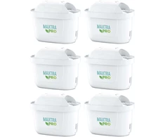 6x vandens filtro kasetė, skirta "Brita Maxtra PRO Pure Performance" vandens ąsočiui