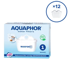 Aquaphor Maxfor+ vandens filtrų rinkinys, 12 vnt.