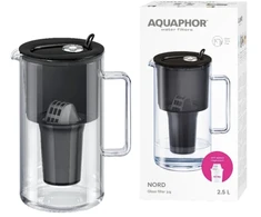 Aquaphor Nord A5 Mg Juodas Glass filter jug, juodas