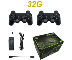 Atnaujinti retro vaizdo žaidimų konsolės 2.4G belaidę konsolę Game Stick 4k 20000 žaidimų 64G nešiojamą Dendy žaidimų konsolę, skirtą GBA/FC/PS1/MD
