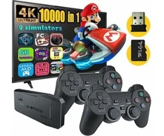 Belaidė klasikinių TV žaidimų konsolė HappyJoe Y3 Lite 10000 Games + Download