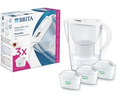 Brita Marella, baltas, 2,4L + Maxtra Pro filtrai 3 vnt