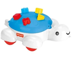 Formelių rūšiuoklis-vėžlys, su ratukais, Dolu Fisher Price, 1804