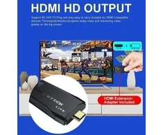 Game Console 20000+ 4k HDmi TV Video Game Stick Retro žaidimų konsolė su 2 belaidžiu valdikliu 4k Game Stick 100% nauja TAO Db 64g