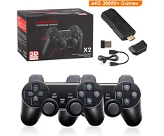 Gamestick GD10 S vaizdo žaidimų konsolė Integruota 40000 retro rankinio žaidimų grotuvo konsolė Belaidis valdiklis TV žaidimo lazda 4KHD, skirta PSP/GBA