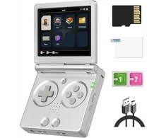 Happyjoe Anbernic RG35XXSP 3.5", 64GB, 5500+ Games, 3300mAH Baterija, WiFi, Bluetooth, HDMI