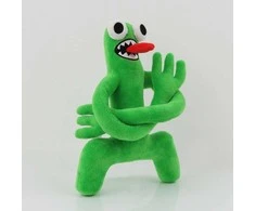 Happyjoe Minkštas pliušinis žaislas Rainbow friends, žaliasis ilgarankis, 30cm