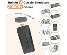 HappyJoe Plug &amp; Play 20000+ Games, 4K HDMI, 64GB