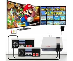 Happyjoe Retro žaidimų konsolė Super Mario, Tanks, Bomber Man