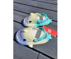 Happyjoe Šlepetės vaikams Shark slippers, mėlynos