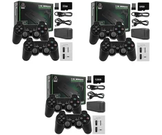 HDMI 4K HDTV vaizdo žaidimų konsolė, M8 retro žaidimų konsolė su 2 belaidžiais valdikliais 4k žaidimų lazda, 100 % visiškai naujas