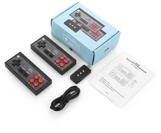 HDMI Jungties TV konsolė su 638 Skirtingais Retro Žaidimais ir belaidžiais valdymo pultais