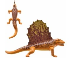 Konstruktorius Dinozauro Dimetrodon figūrėlė Dino Park Jurrasic, 7 d.