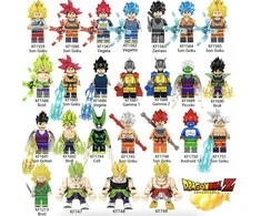 Konstruktorius Dragon Ball Son Goku figūrėlė HeroBricks, 5cm
