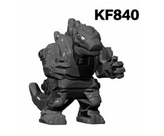 Konstruktorius Godzilla figūrėlė HeroBricks, 10 cm