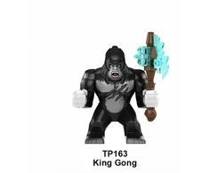 Konstruktorius King Kong vs Godzilla figūrėlė HeroBricks, 2 vnt, 9cm