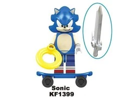 Konstruktorius Sonic the Hedgehog figūrėlė HeroBricks, 5cm
