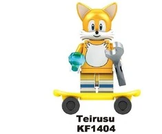 Konstruktorius Sonic the Hedgehog figūrėlė HeroBricks, 5cm