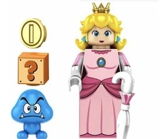 Konstruktorius Super Mario Princess Peach figūrėlė HeroBricks, 5cm