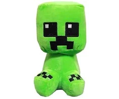 Minecraft pliušinių žaislų žaidimas Periferinė lėlė Creeper Doll